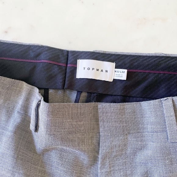 Topman Skinny Fit Suit Jacket & Skinny Fit Trousers Suit Set, Small 38R - Picture 9 of 15